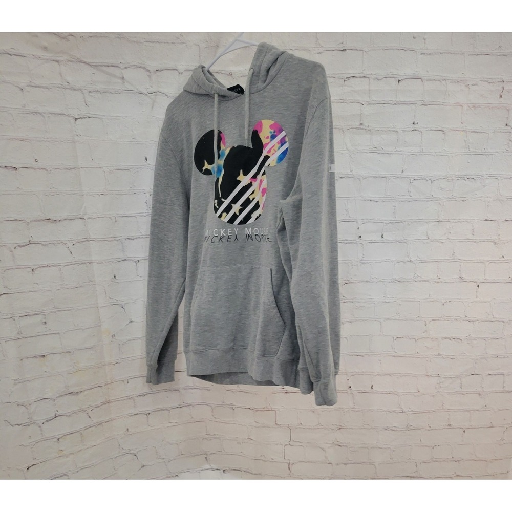 Hoodie‎ size (L) color grey by Disney collaboration with Neff, Mickey Icon, cute